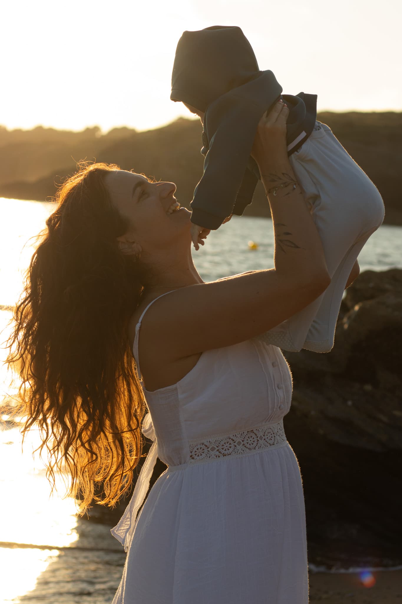 Famille dans la nature