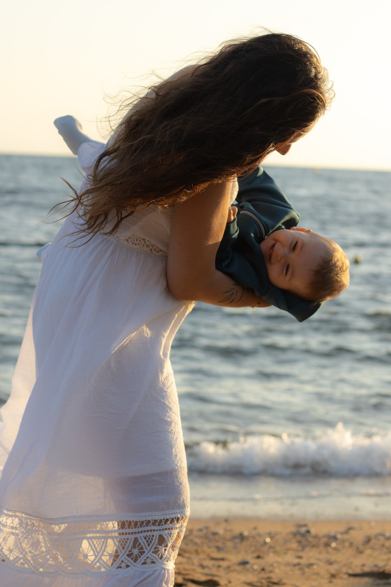 Famille souriante